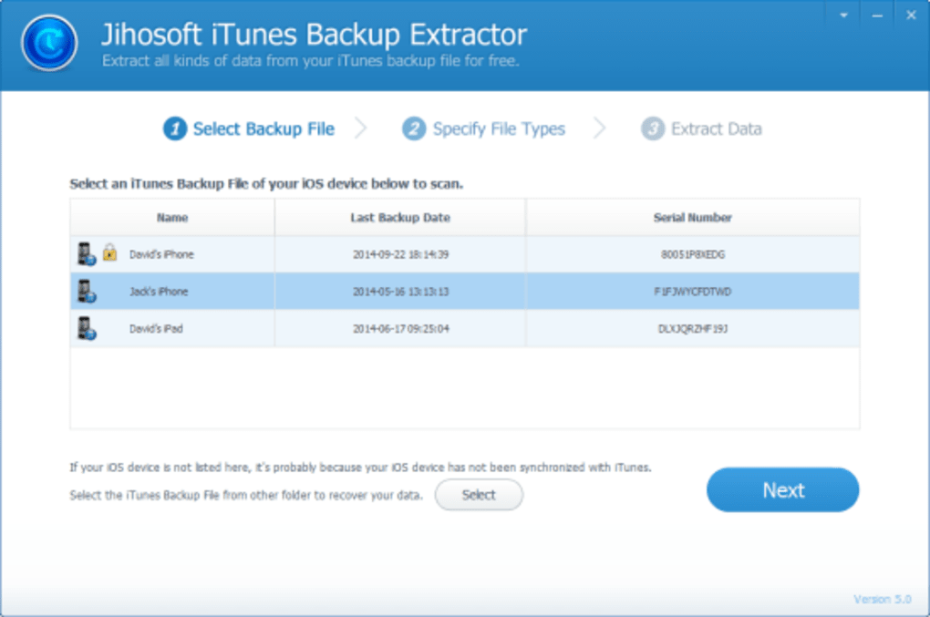 free iphone backup extractor review