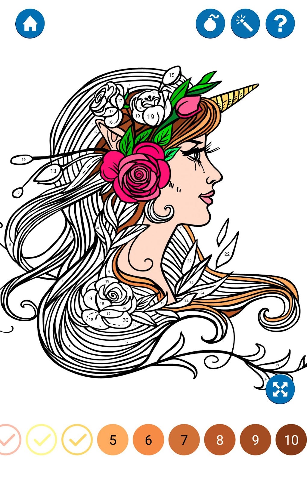 Unicorn Color by Number Book APK for Android Download