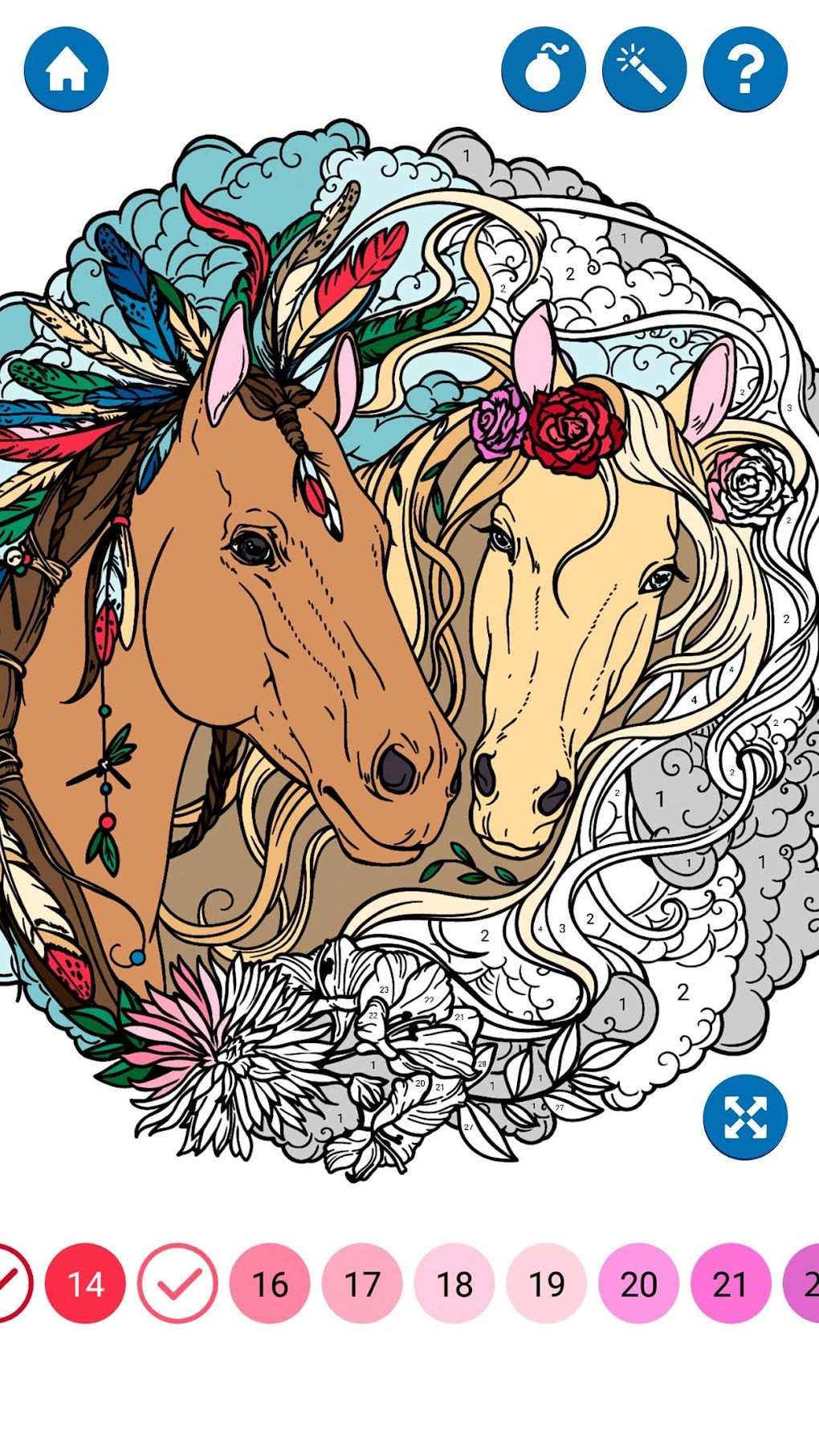 Android için Unicorn Color by Number Book APK İndir