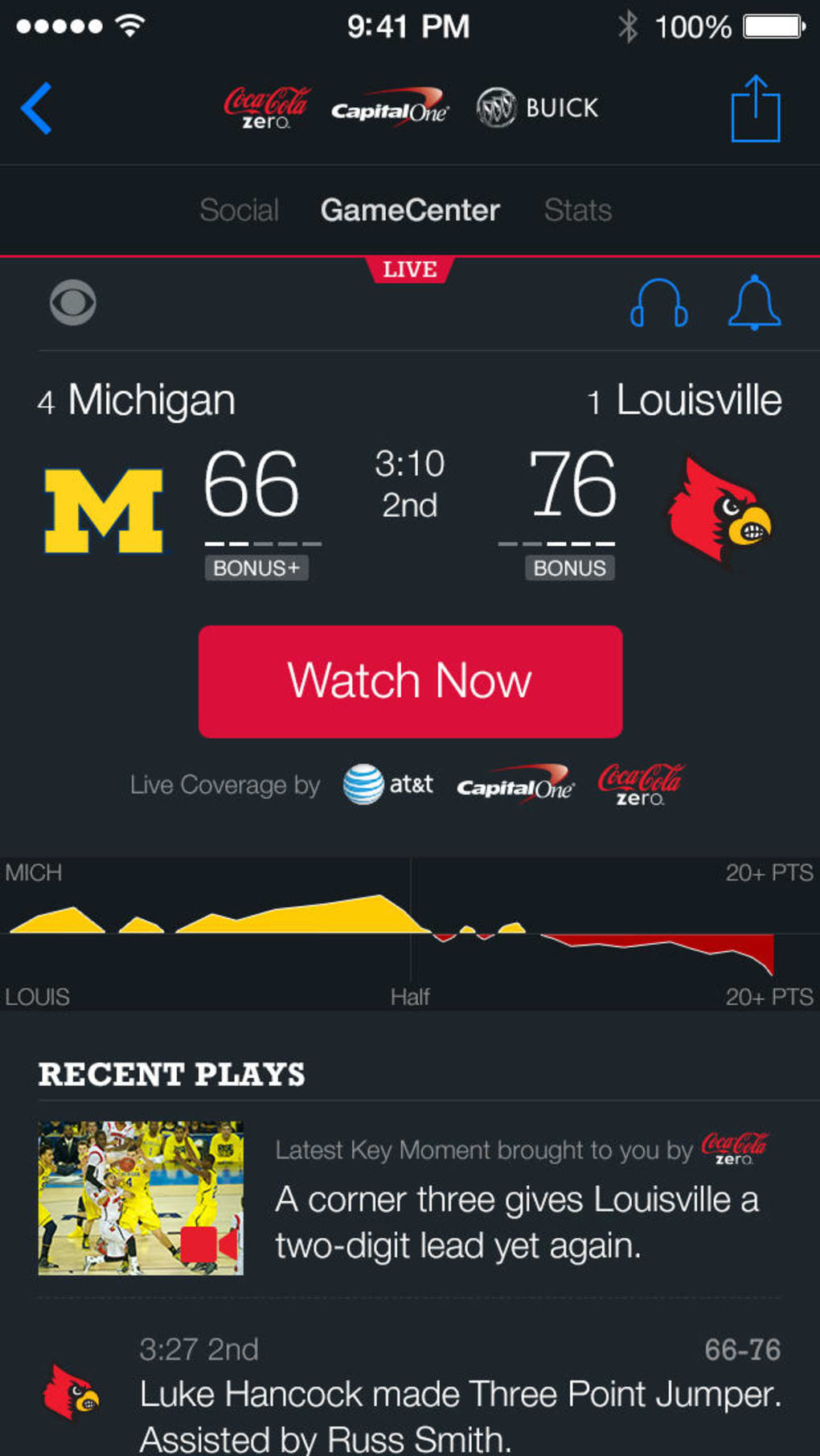 NCAA March Madness Live for iPhone