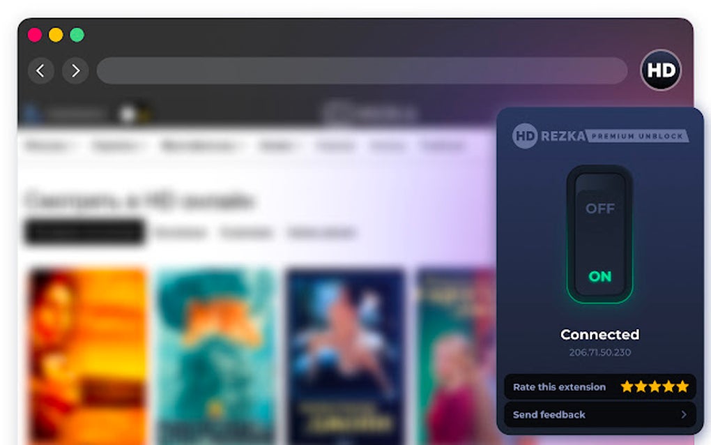 HDREZKA Premium Unblock For Google Chrome Extension Download