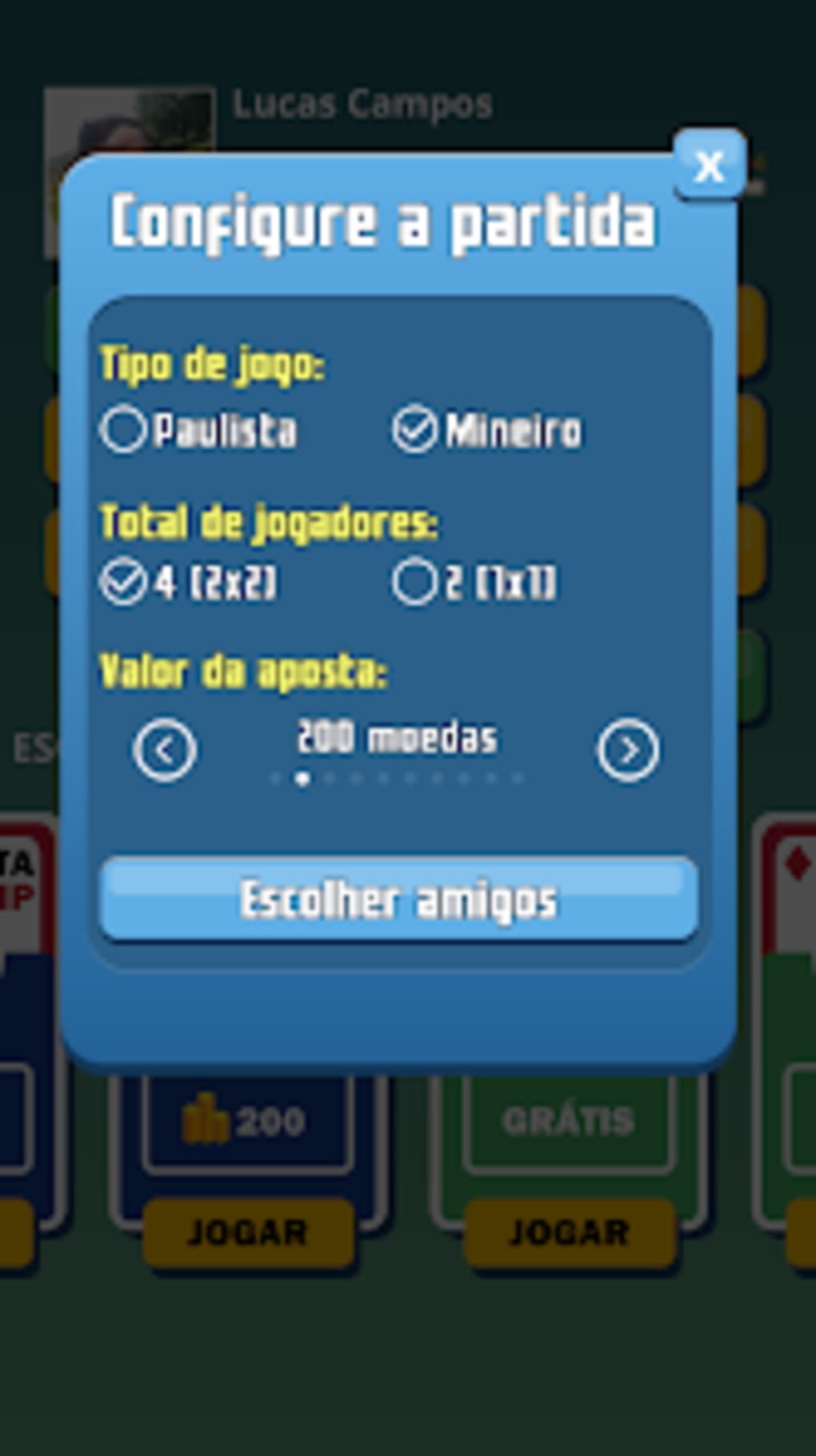 Truco Mineiro Online for Free - Card Games