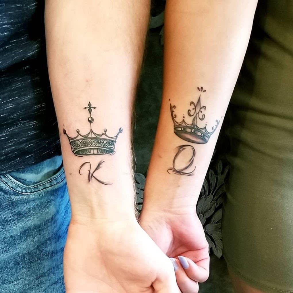 couple tattoo - Ace Tattooz