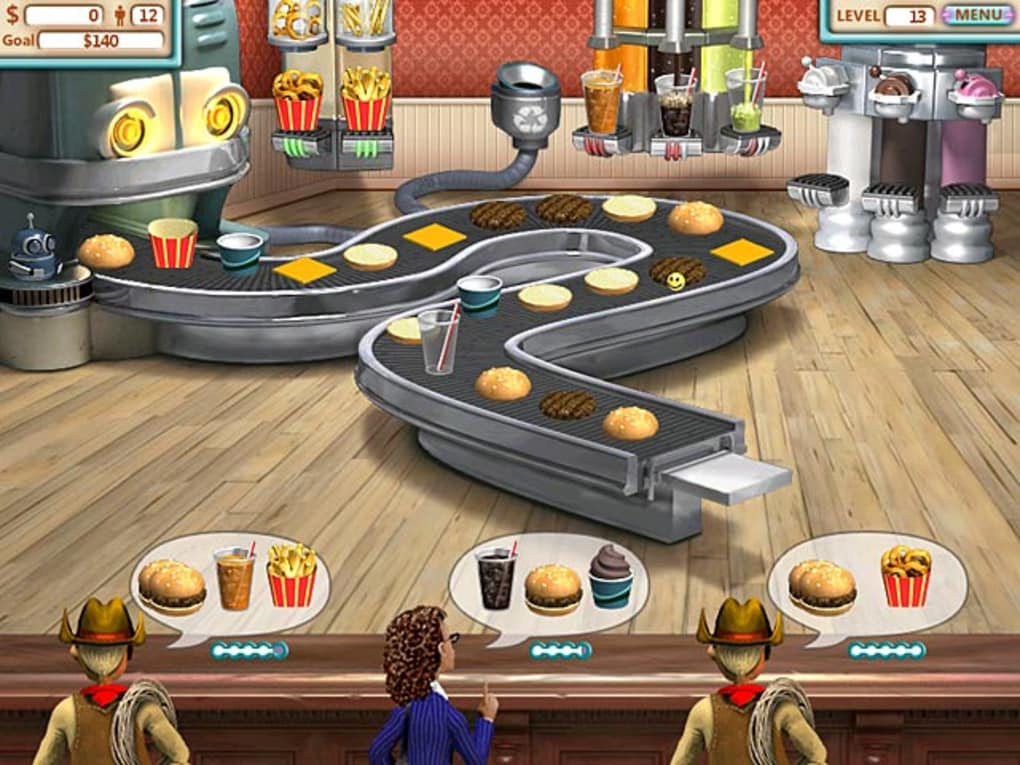 play burger shop 2
