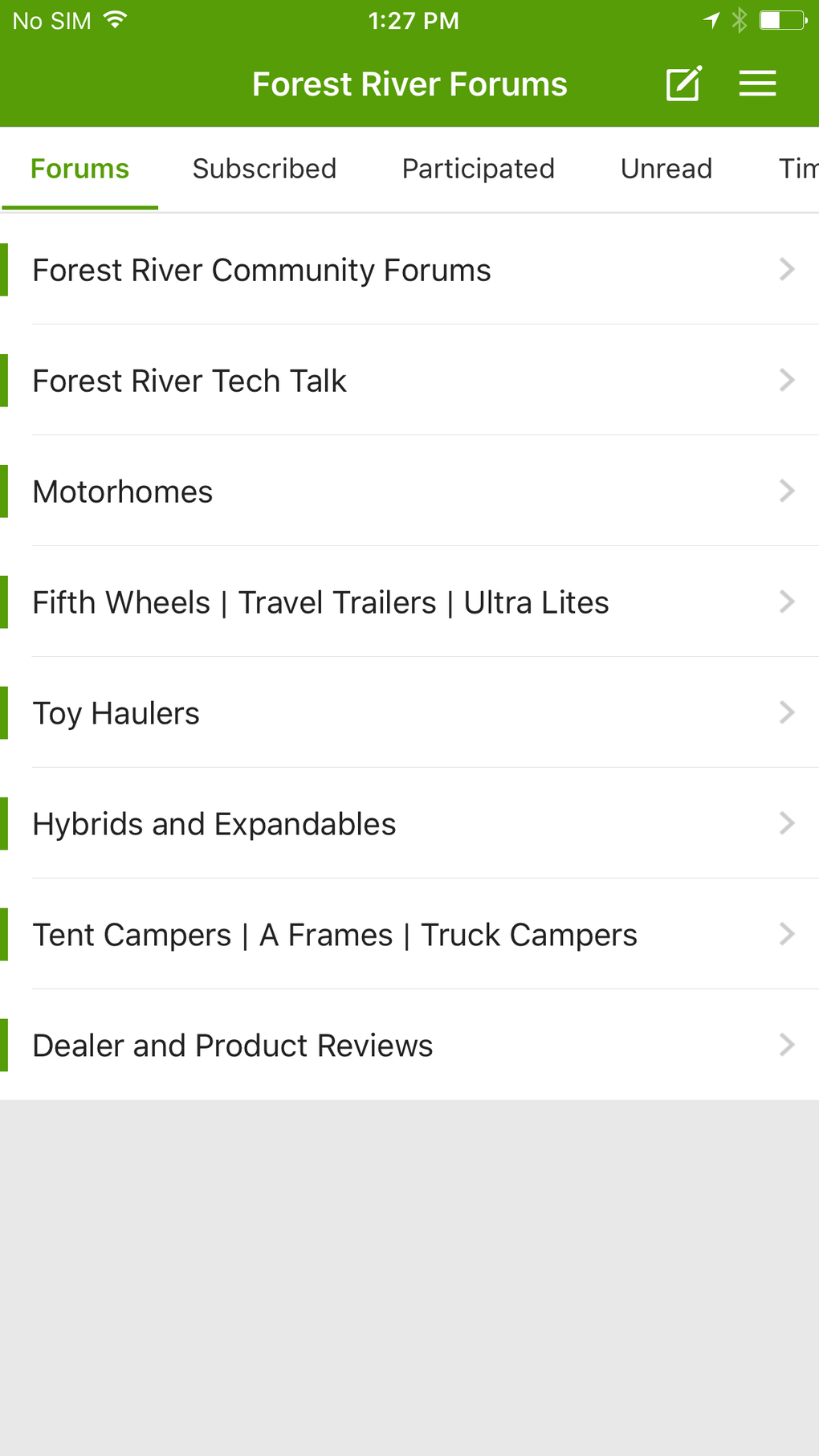 Forest River RV Forums for iPhone 無料・ダウンロード