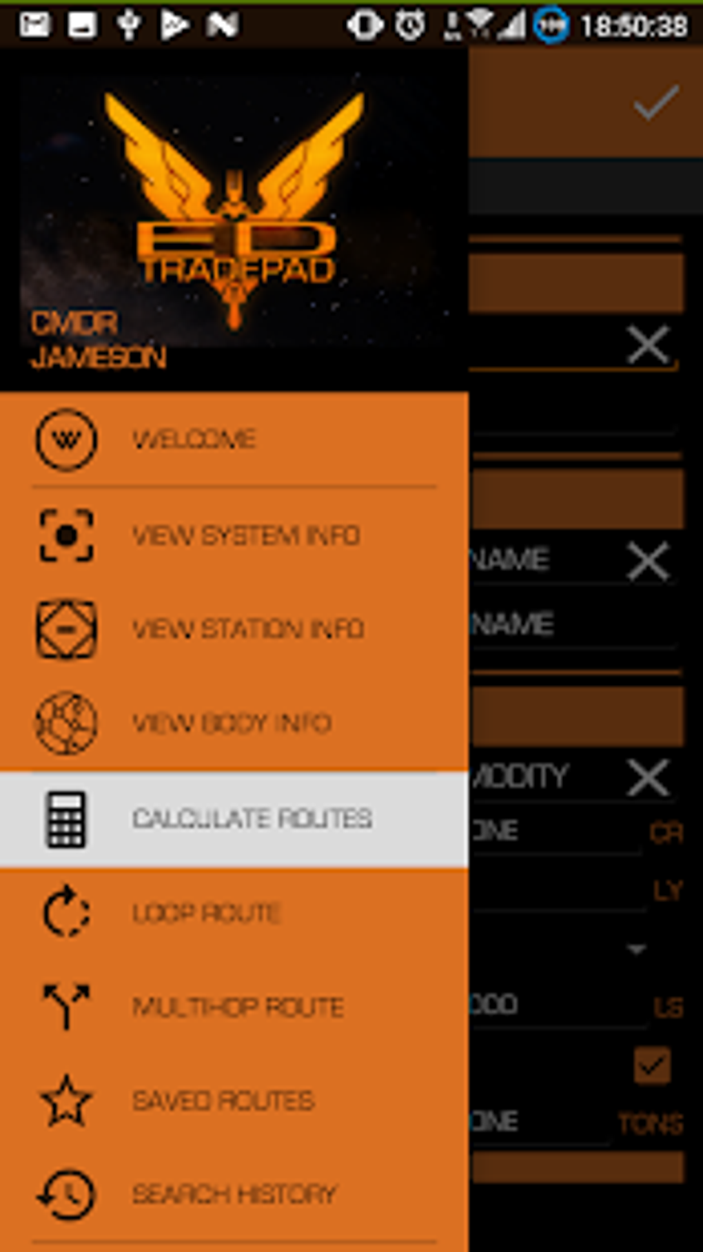 Elite Dangerous TradePad Pro для Android — Скачать