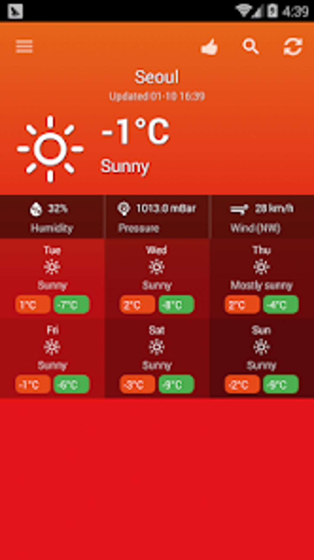 Weather South Korea For Android Download