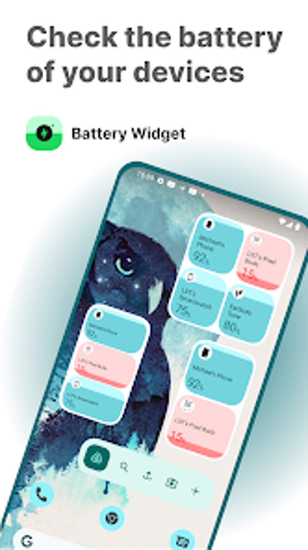 Battery Widget para Android - Descargar