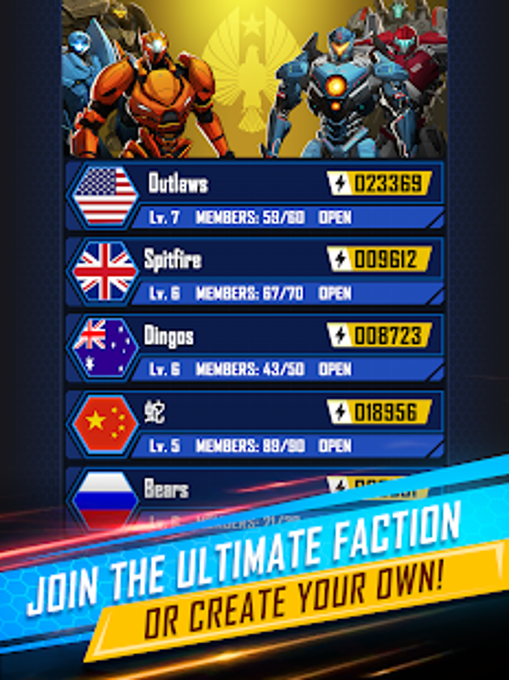 Pacific Rim Breach Wars - Robot Puzzle Action RPG для Android — Скачать