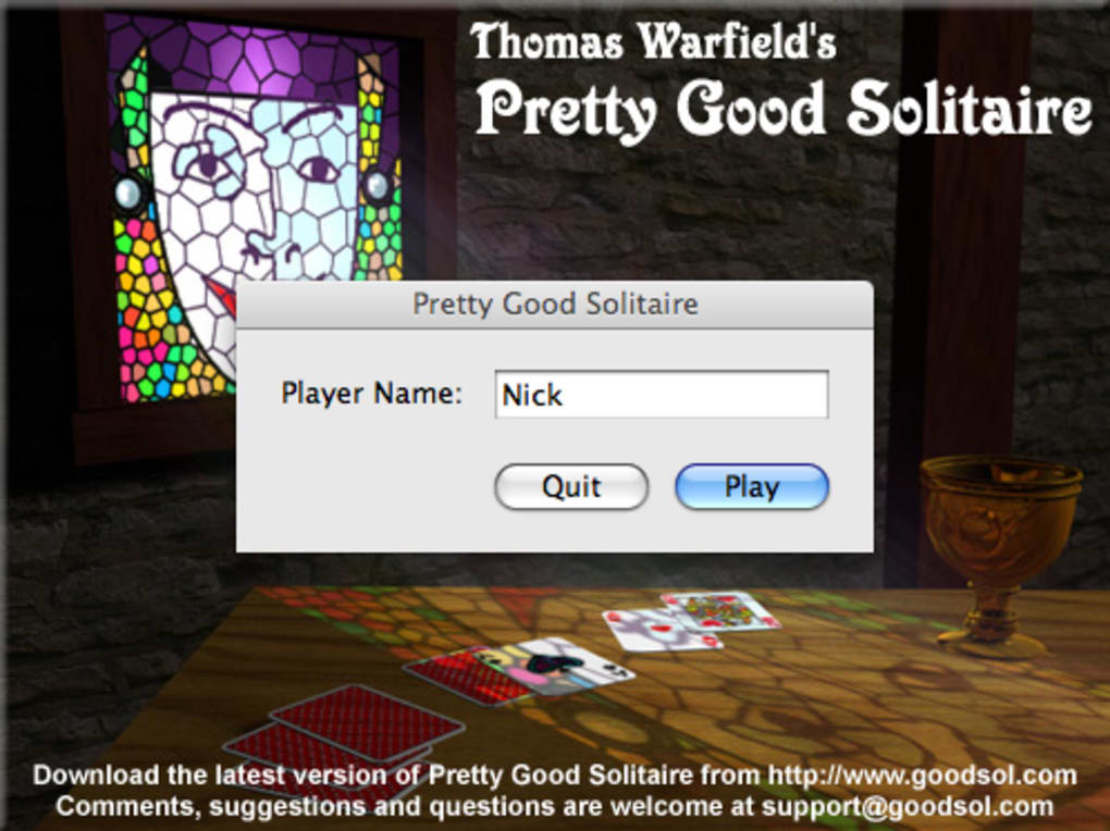 pretty good solitaire for mac