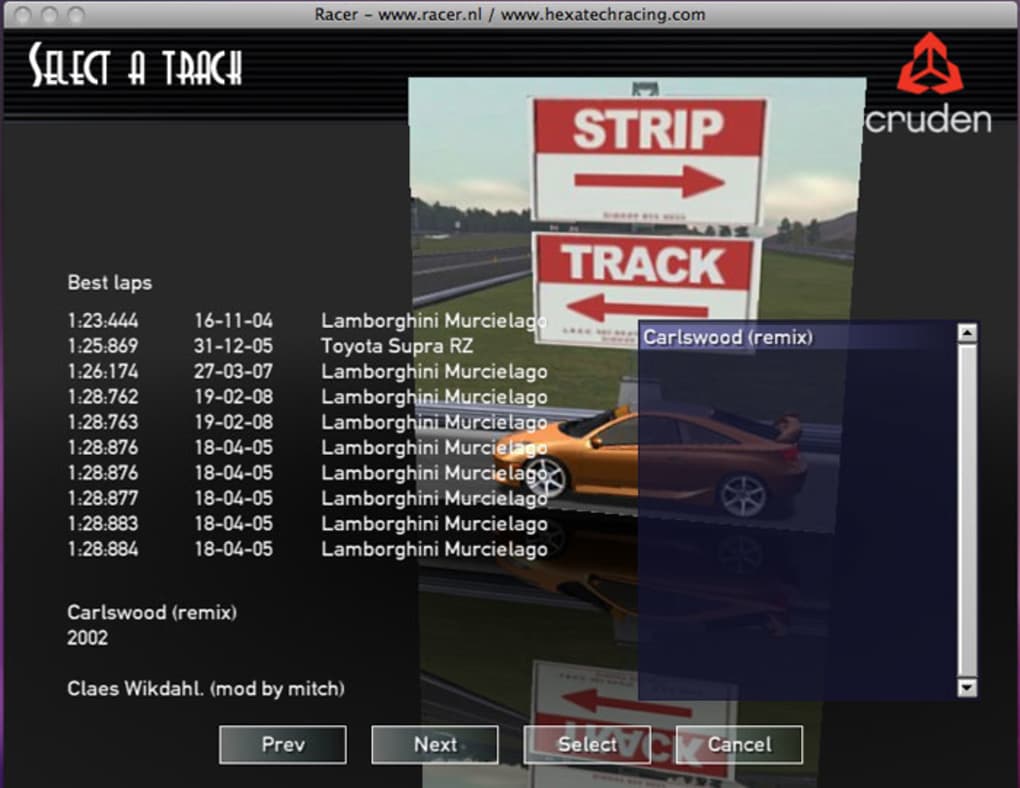 Professional Racer for mac download free