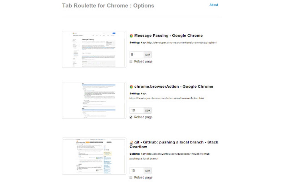 Tab Roulette for Google Chrome - Extension Download