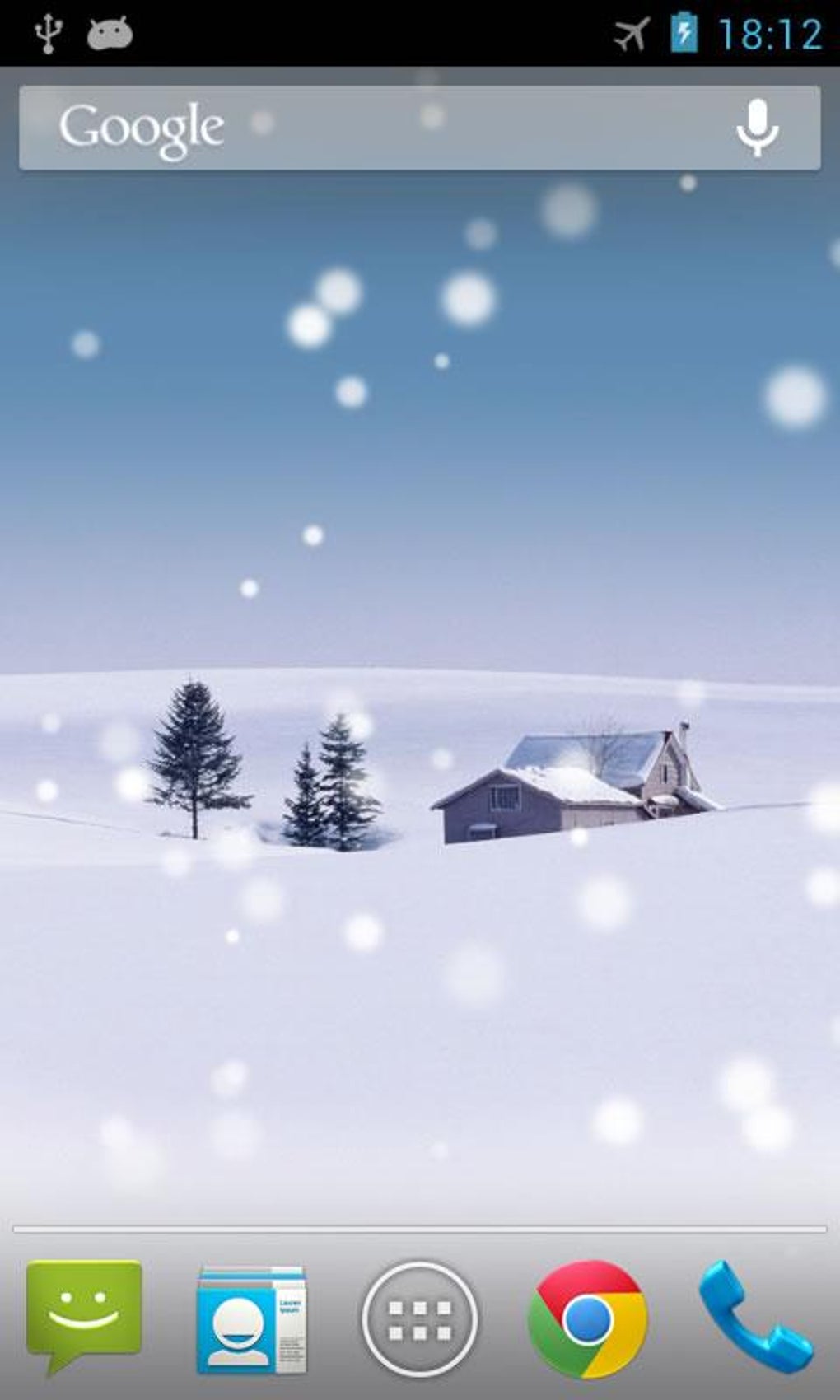 Android için Snow Live Wallpaper APK - İndir