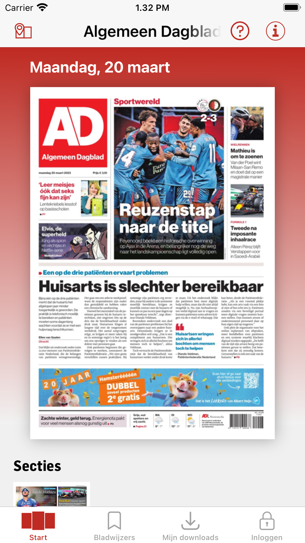 AD - Digitale Krant For IPhone - Download