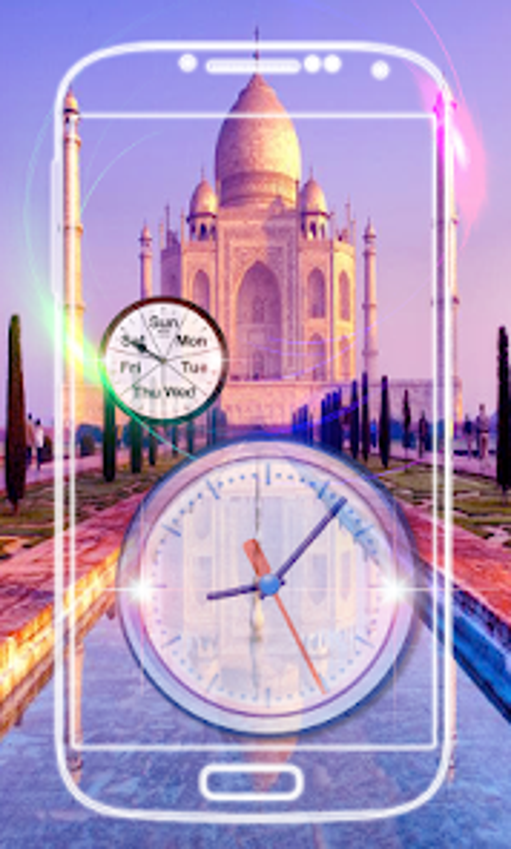 Tajmahal Clock Live Wallpaper Cho Android T i V tajmahal-clock-live-wallpaper-cho-android-t-i-v