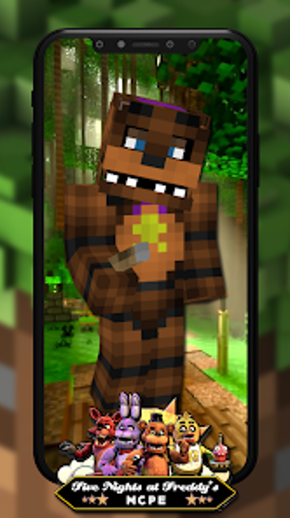 FNAF Skins Minecraft PE для Android — Скачать