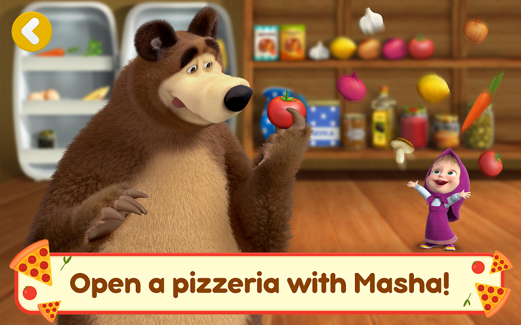 Masha and the Bear Pizza Maker - Apps on Google Play