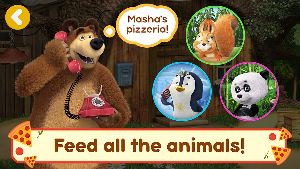 Masha and the Bear Pizza Maker – Apps no Google Play