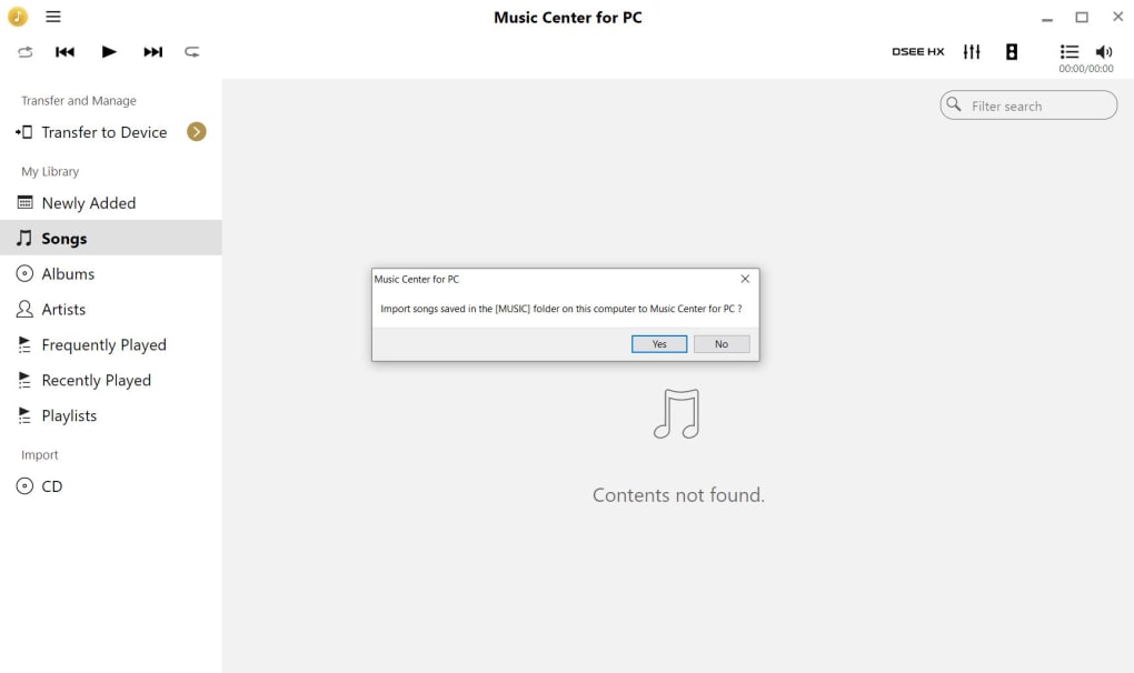 sony music center download