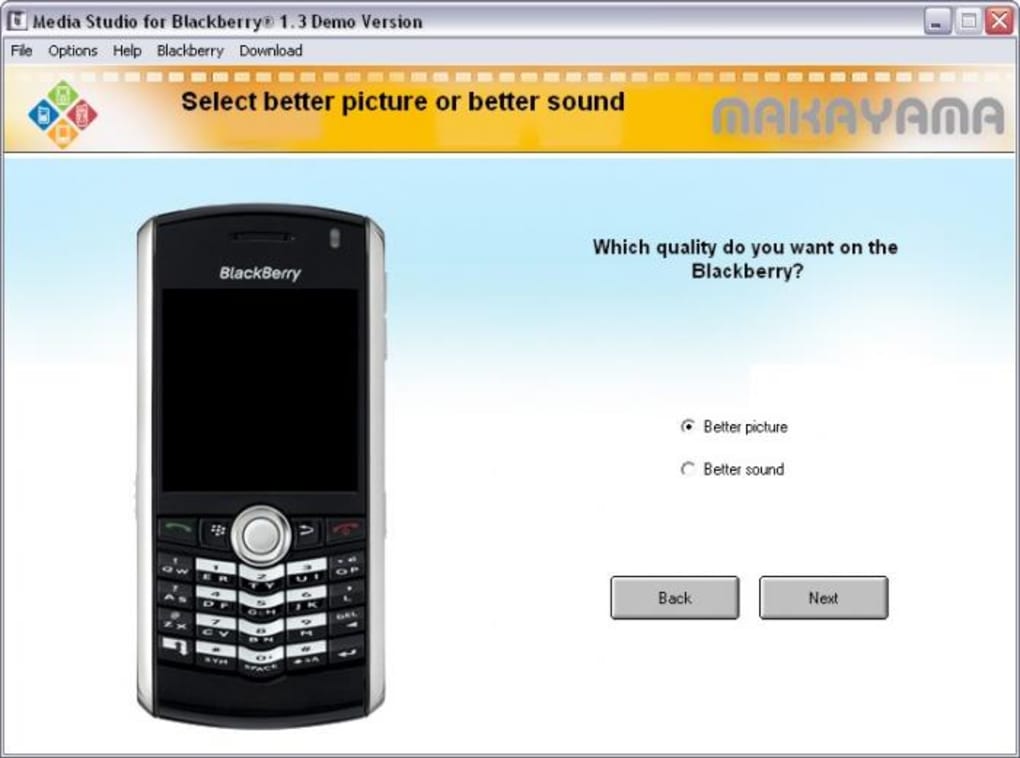 Blackberry Media Studio para BlackBerry - Descargar