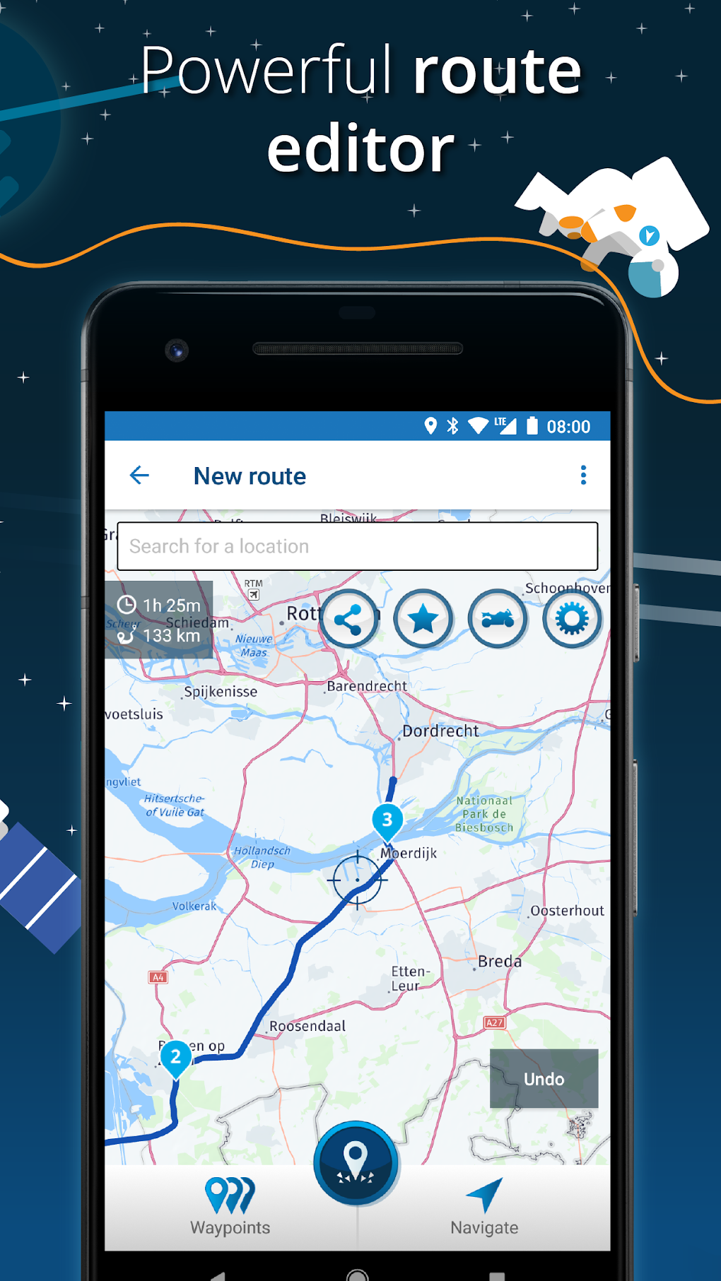 MyRoute-app Navigation: route editing navigation for Android - Download