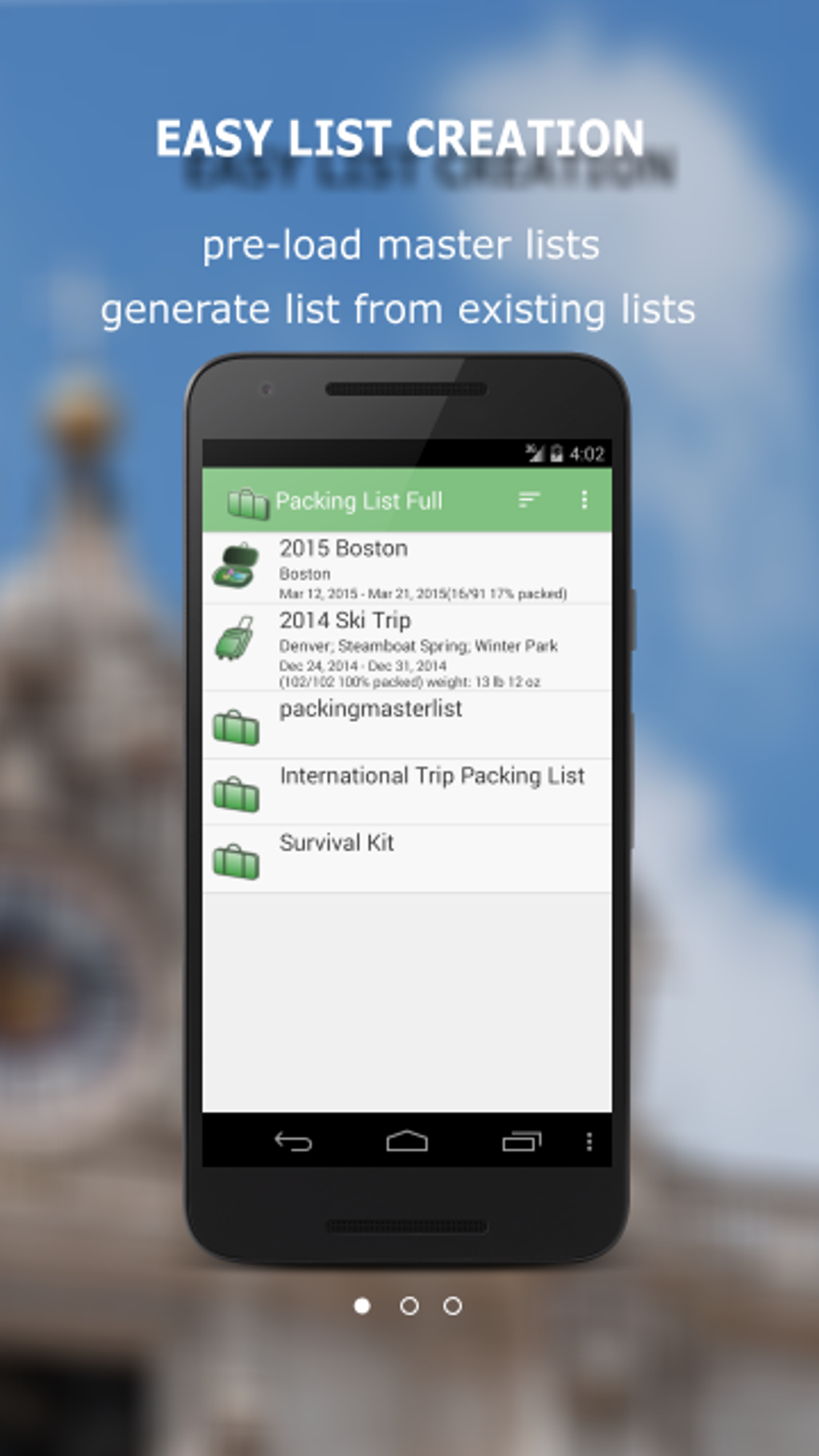 Packing List APK Para Android Descargar
