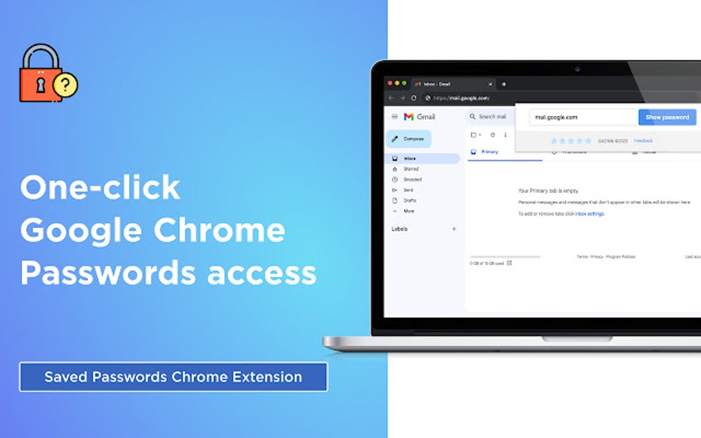 Saved Passwords For Google Chrome - Extension Download