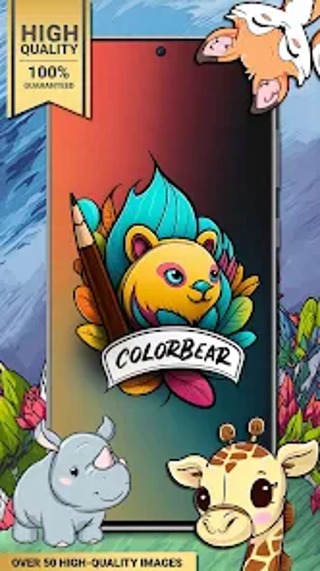 ColorBear Kids Coloring Book for Android Download