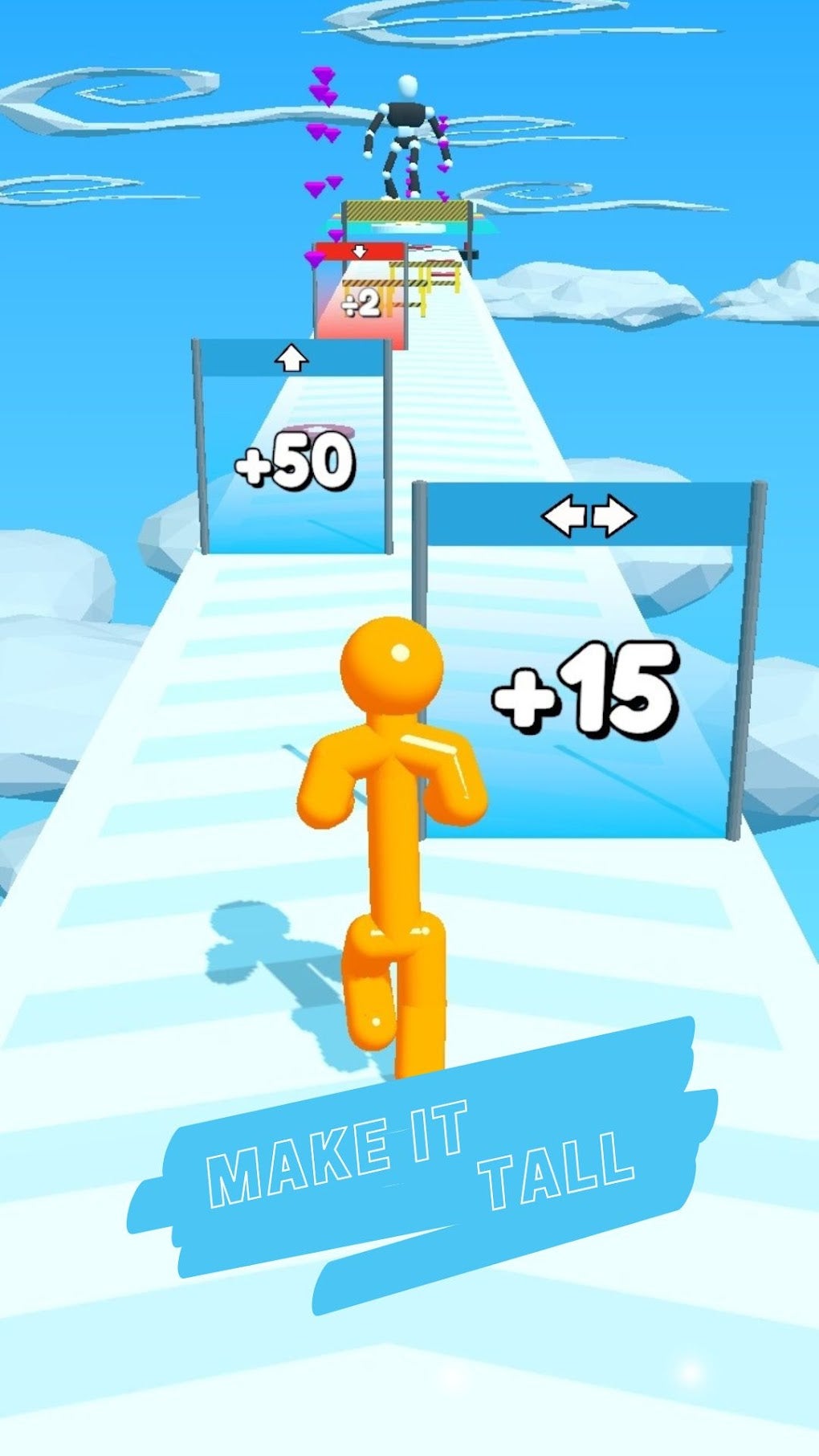 Tall Crazy Man Runner for Android - Download