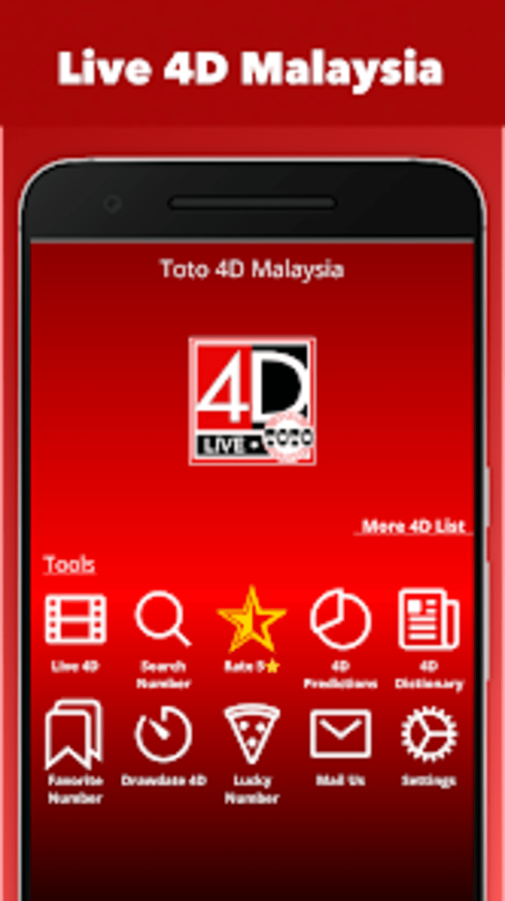 Toto 4D Malaysia 4D Results for Android - Download