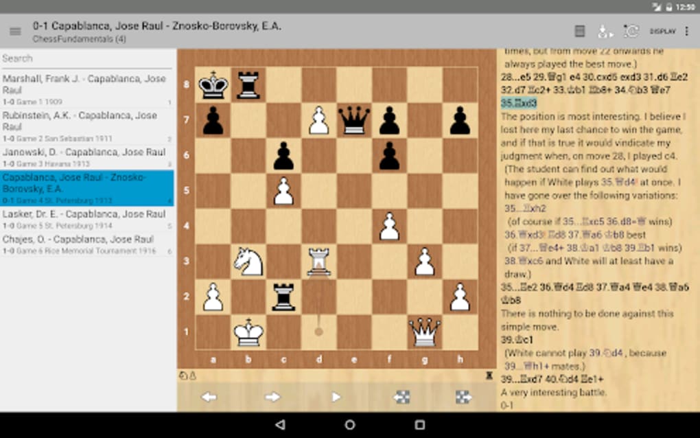 Chess PGN (Portable Game Notation) 