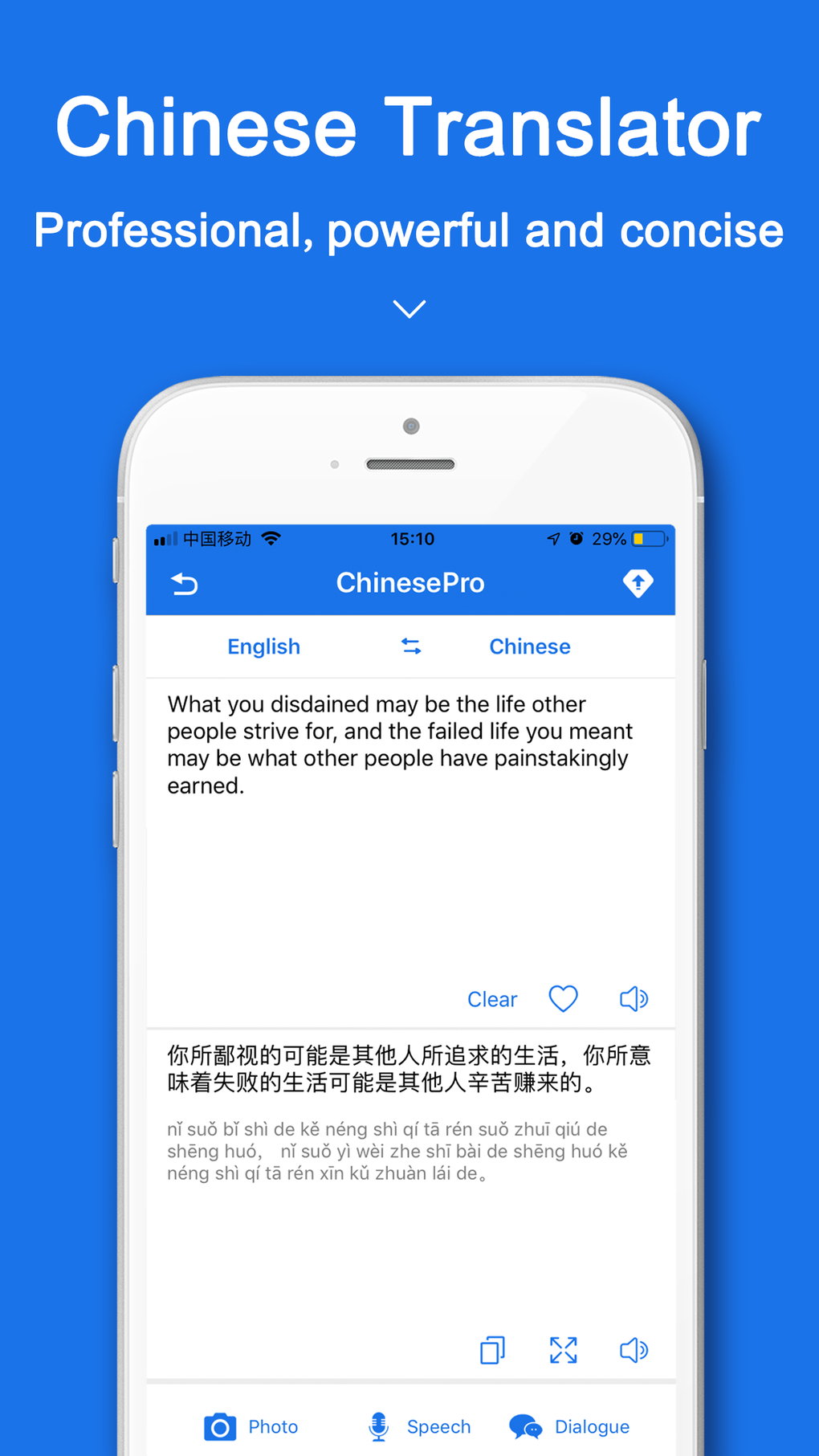 ChinesePro: Chinese Translator для iPhone — Скачать