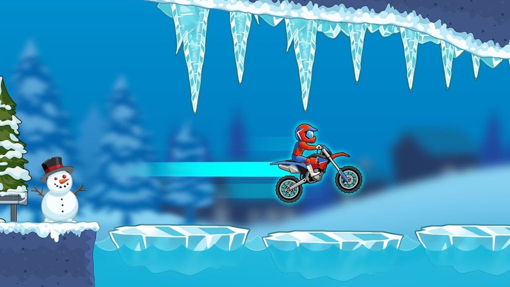 Moto X3M Bike Race Game COOL MATH WINTER - Gameplay Android & iOS game - moto  x3m 