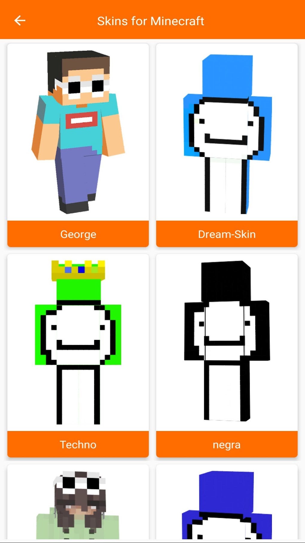 Dream Skins For Minecraft Pe For Android Download Dream Skins For Minecraft Pe For Android Download