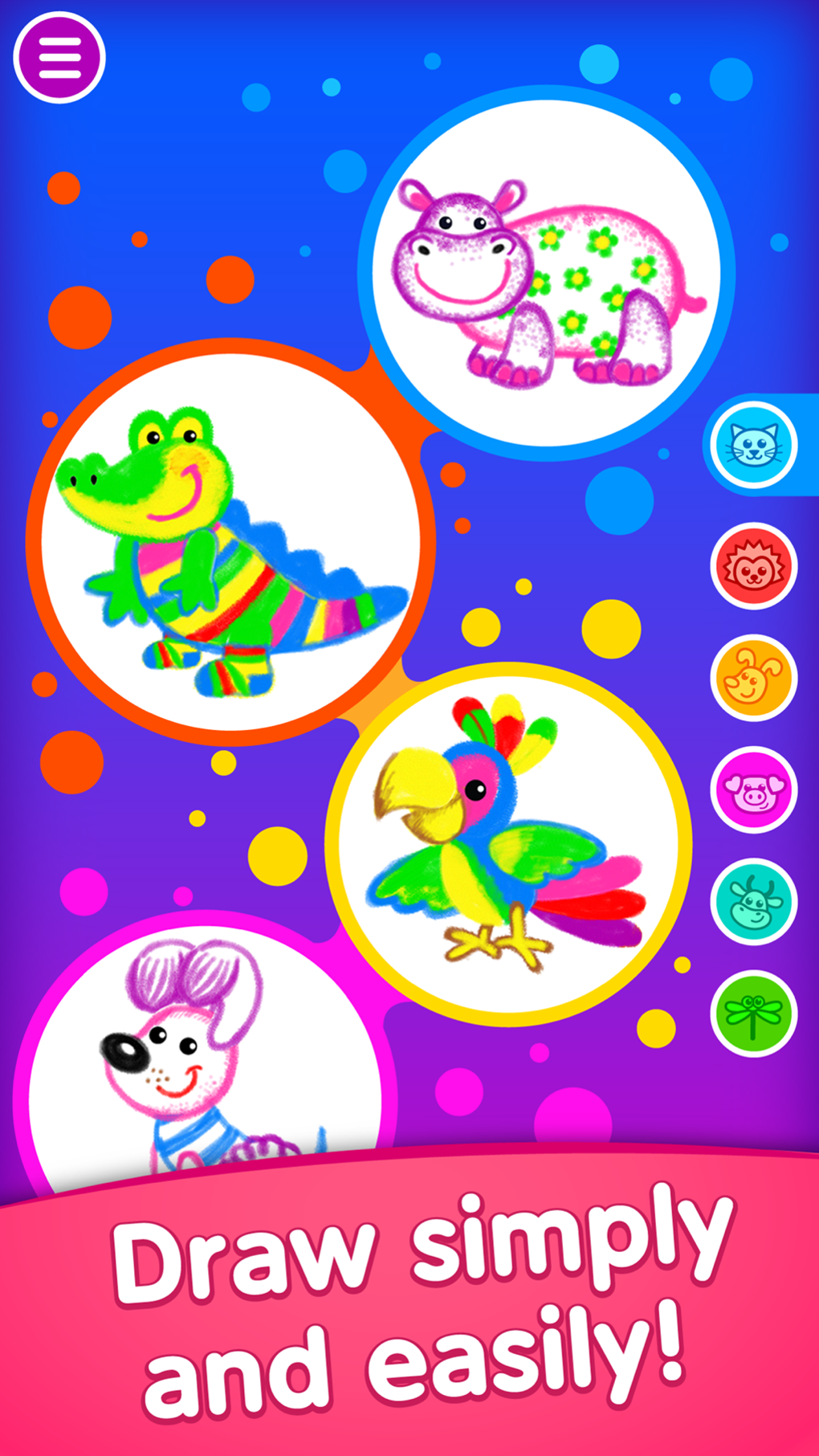 Drawing kids games for toddler для iPhone — Скачать