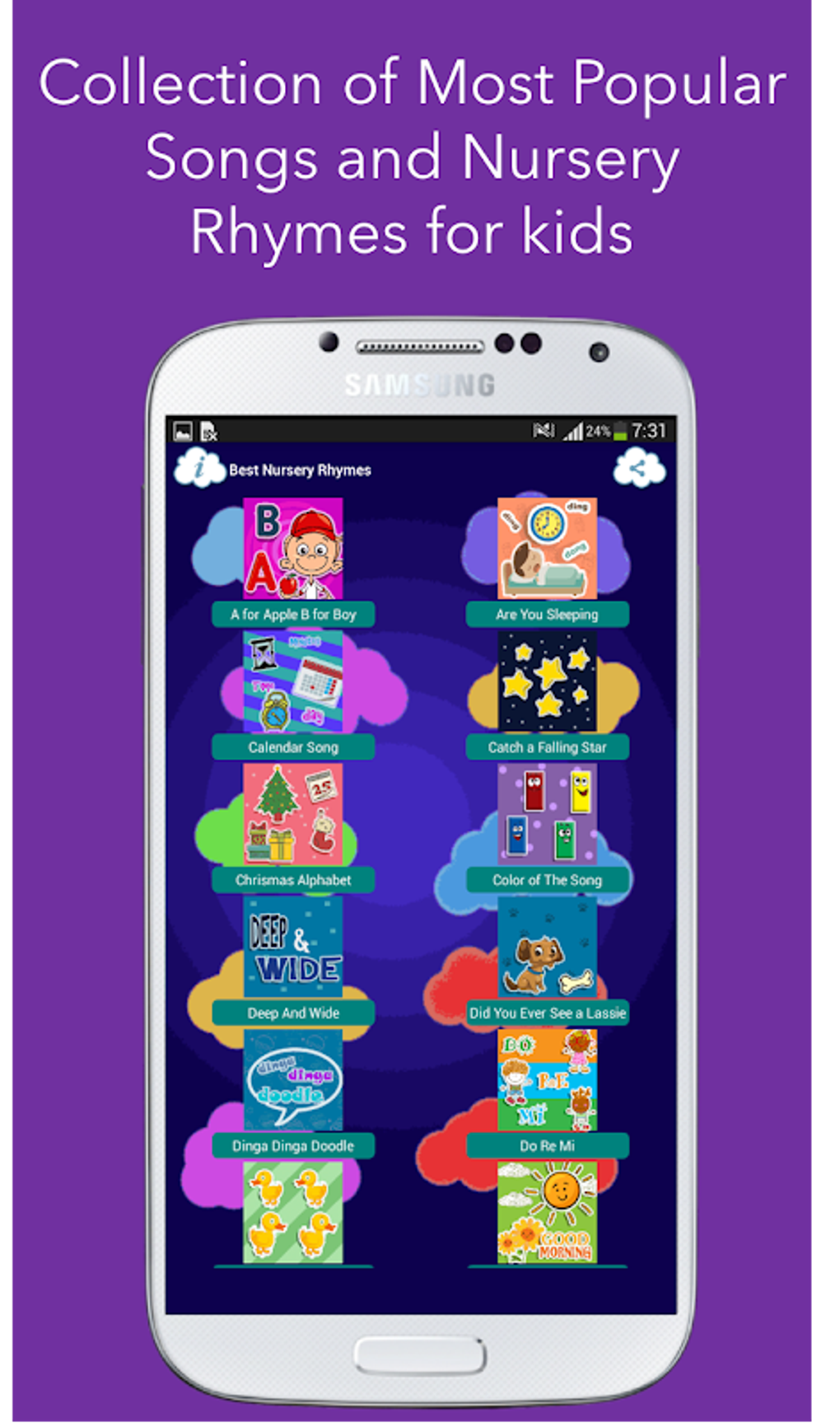 Best Nursery Rhymes For Kids APK For Android Download