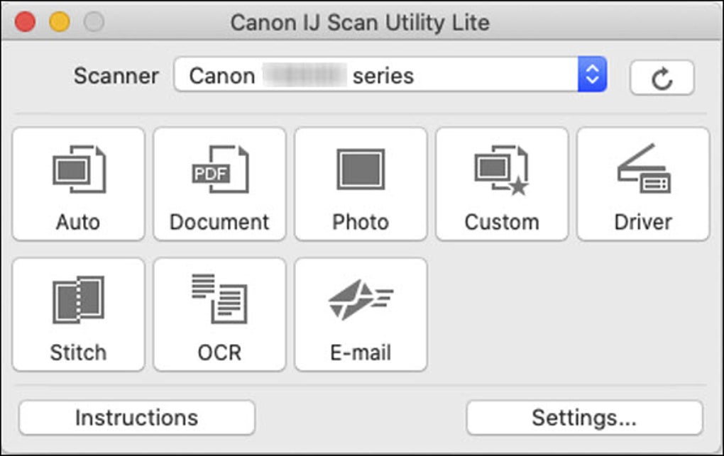 Canon IJ Scan Utility Pour Mac T l charger