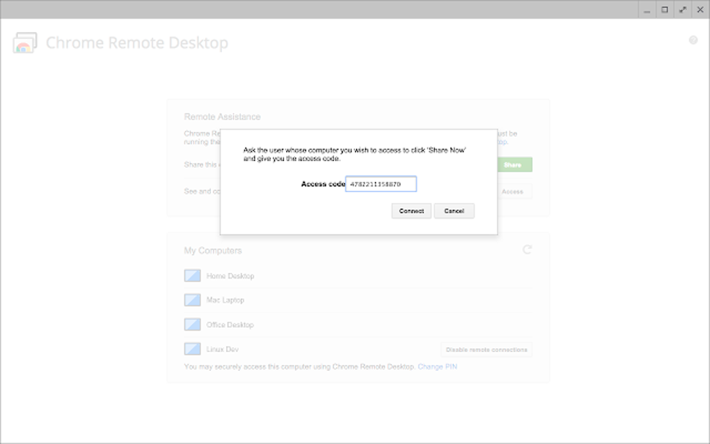 chrome remote desktop download