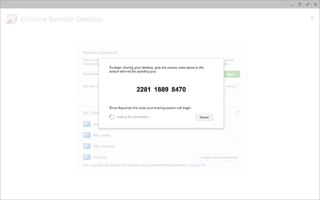 Chrome Remote Desktop - Download