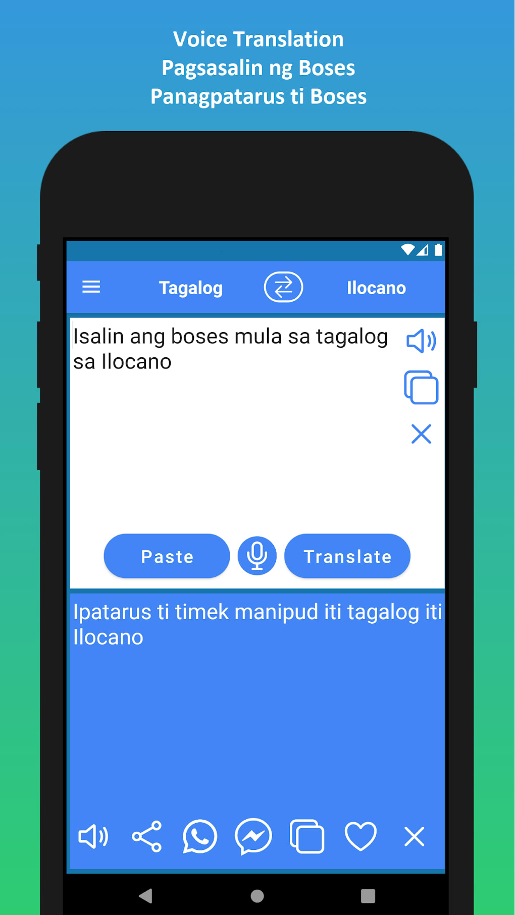 Tagalog to Ilocano Translation para Android - Download
