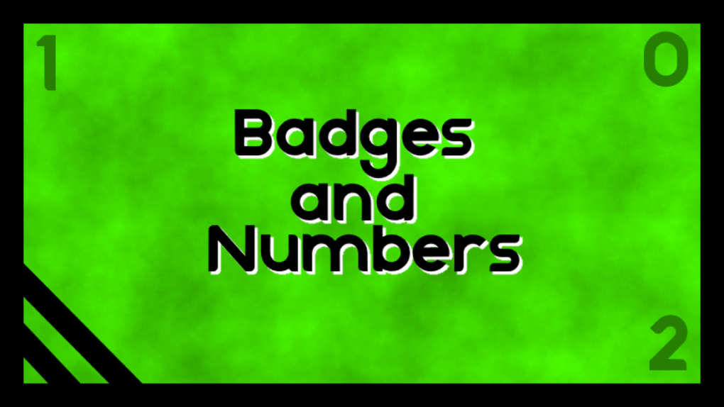 Badges and Numbers สำหรับ ROBLOX เกม ดาวน์โหลด