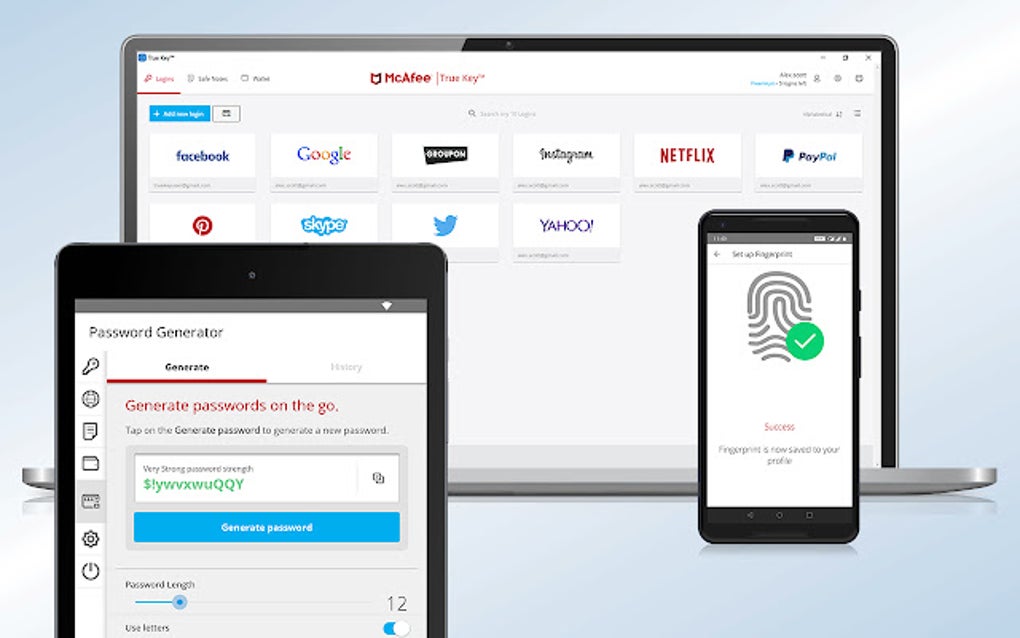 True Key By McAfee For Google Chrome 