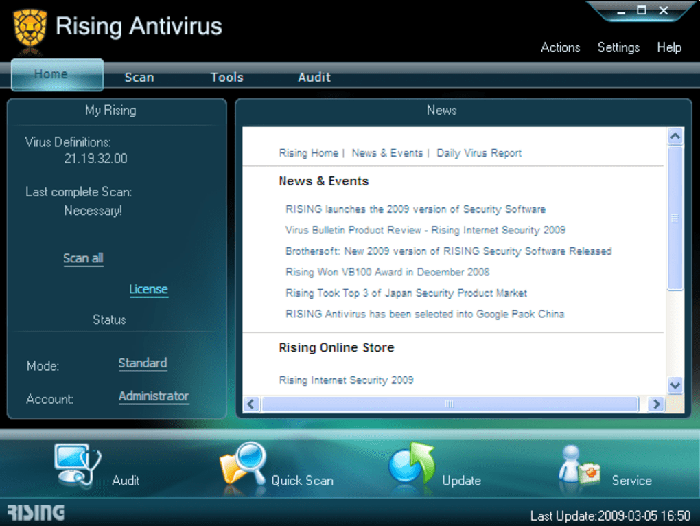 Rising Antivirus - Download