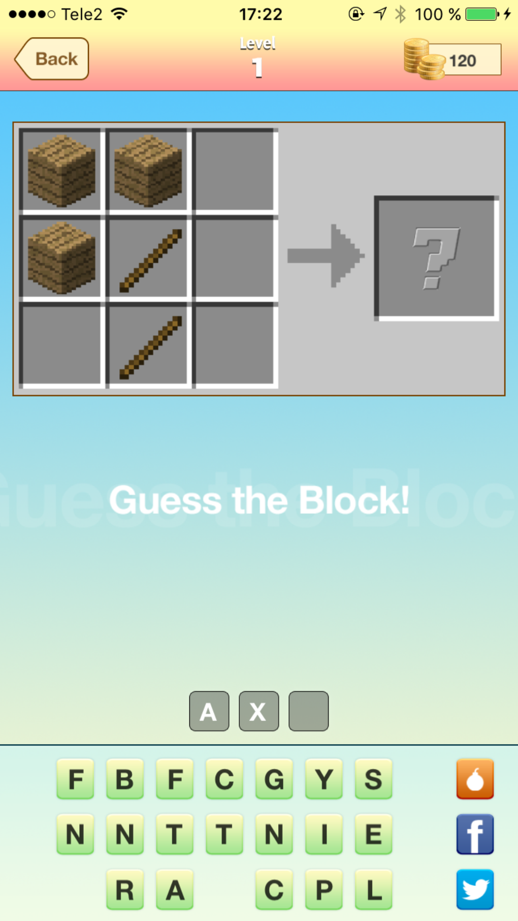 Guess The Block - Brand new quiz game for Minecraft для iPhone — Скачать