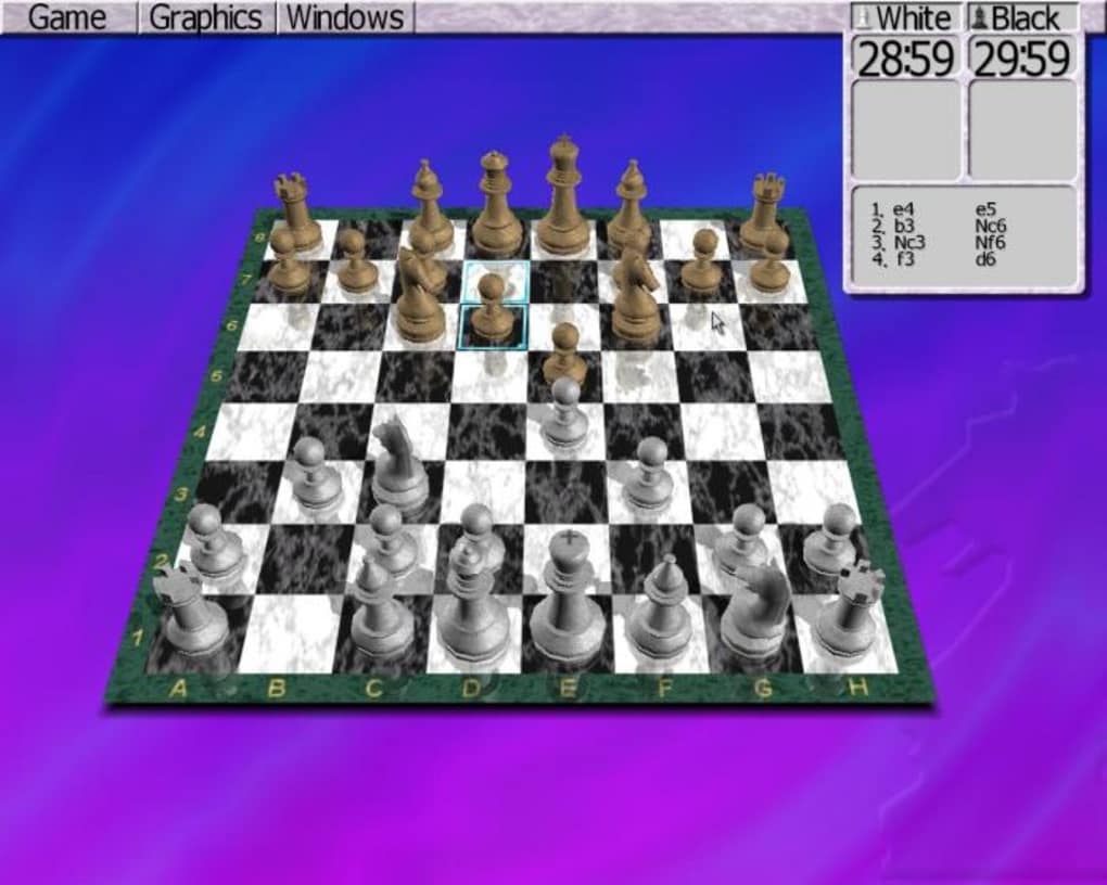 Tabuleiro Chess titans como alterar as peças do tabuleiro
