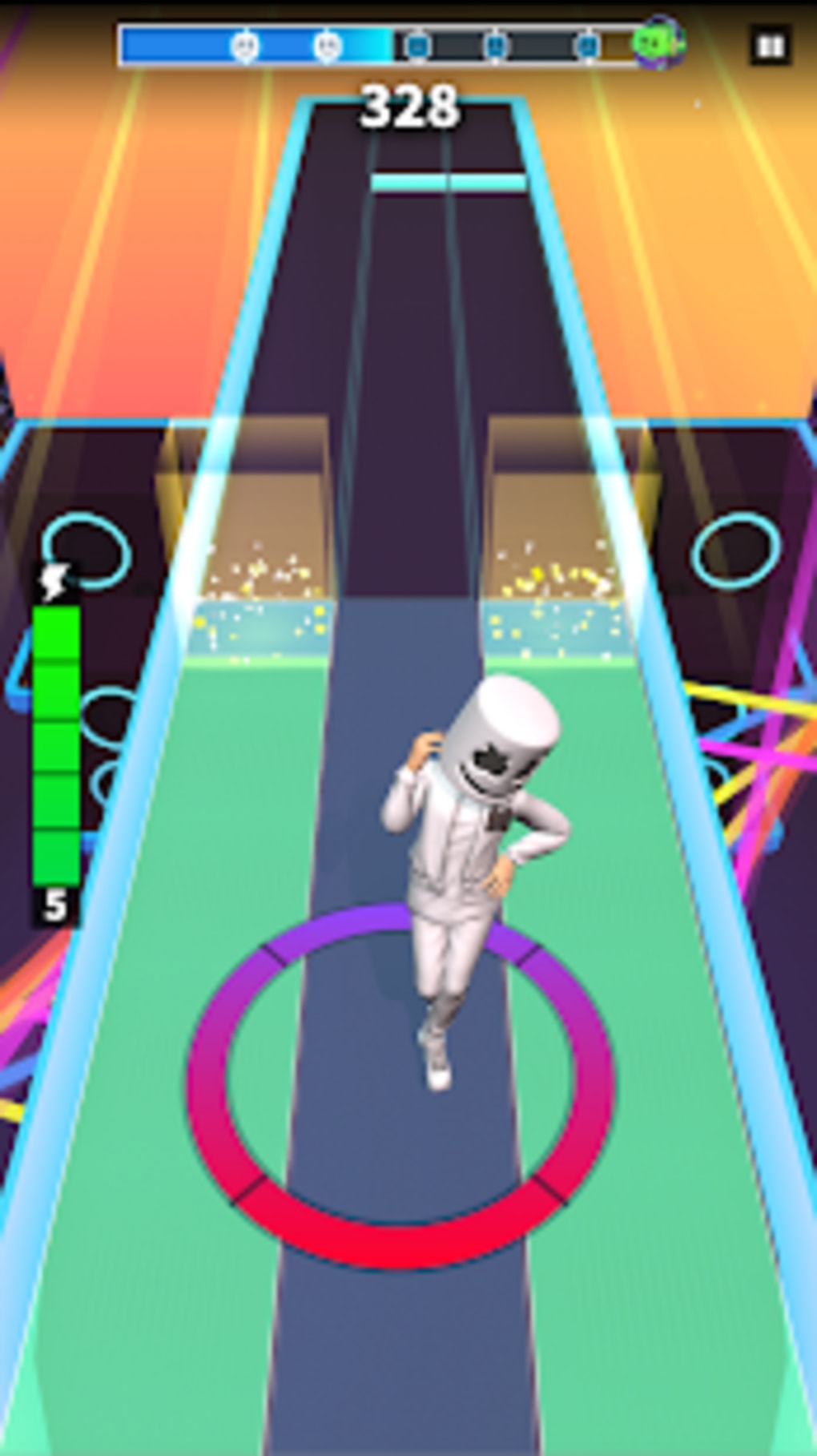 Marshmello Music Dance Para Android Descargar - marshmello alone roblox id full