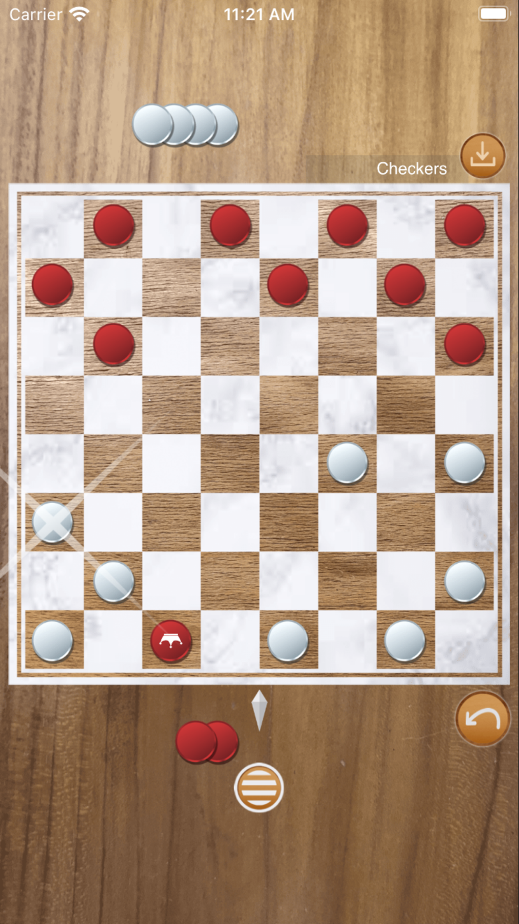 Checkers game для iPhone — Скачать