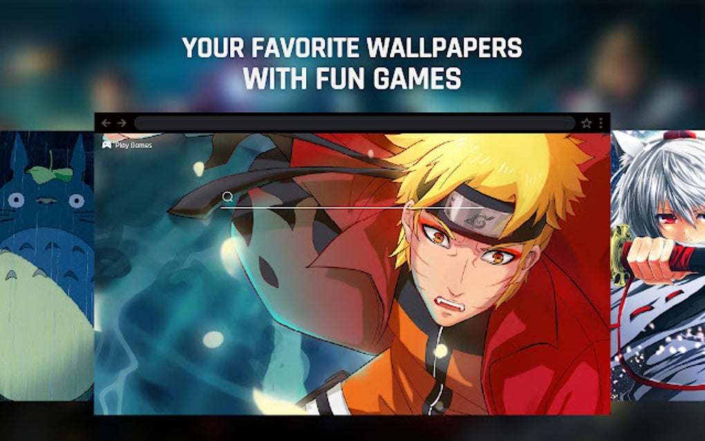 Playtime: Games, Movies & Anime Wallpapers for Google Chrome ...