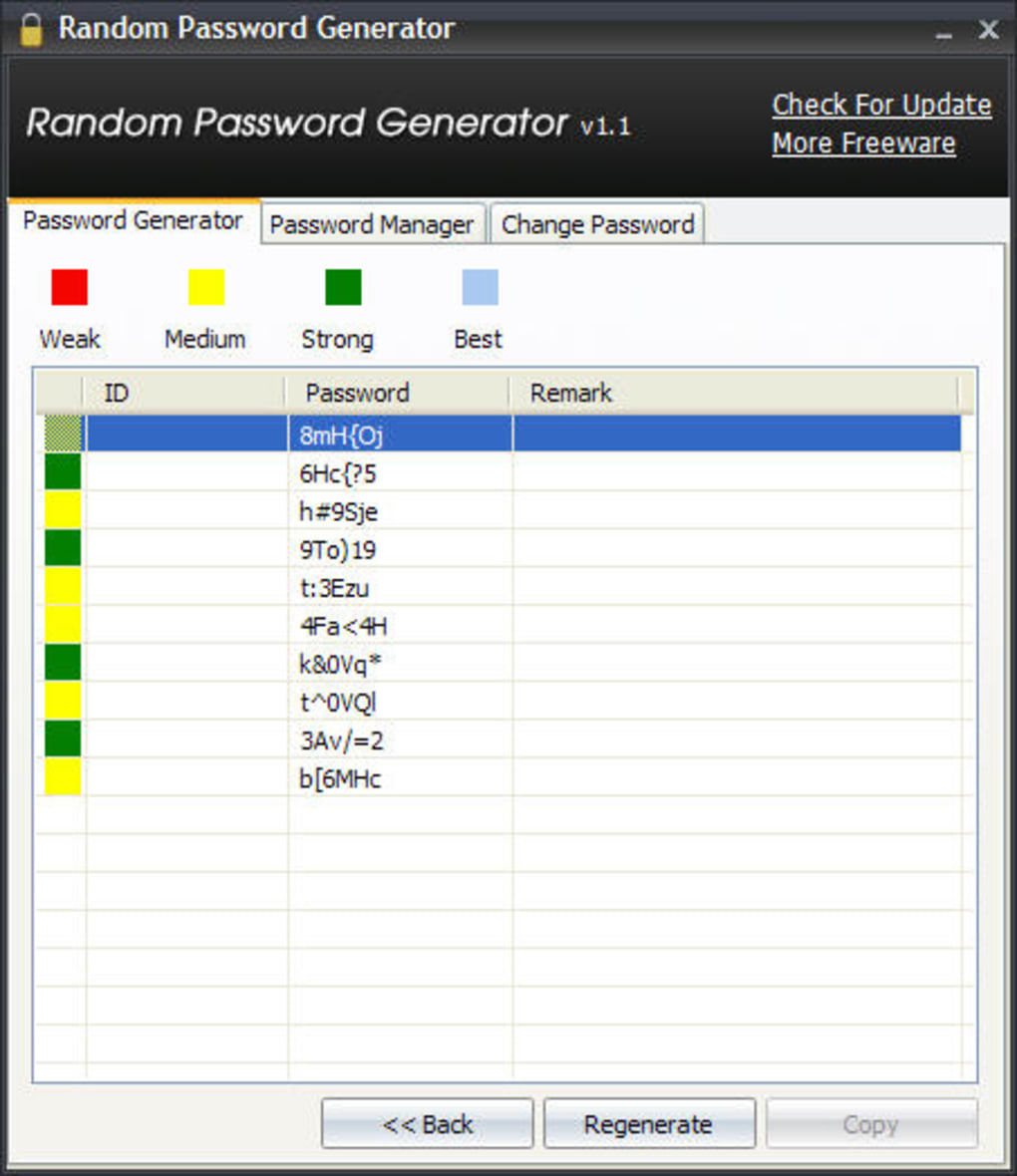 google password randomizer