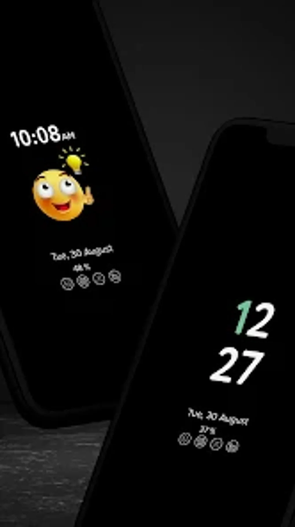 Always On Display Amoled Clock для Android — Скачать